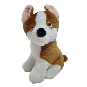 Pally Paws 10" Sitting Corgi Dog Toy w/Squeaker NWT